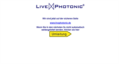 Desktop Screenshot of photonic-institut.de