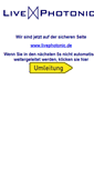 Mobile Screenshot of photonic-institut.de